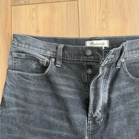 Men's Madewell Vintage Taper Black Jeans - Picture 7 of 7